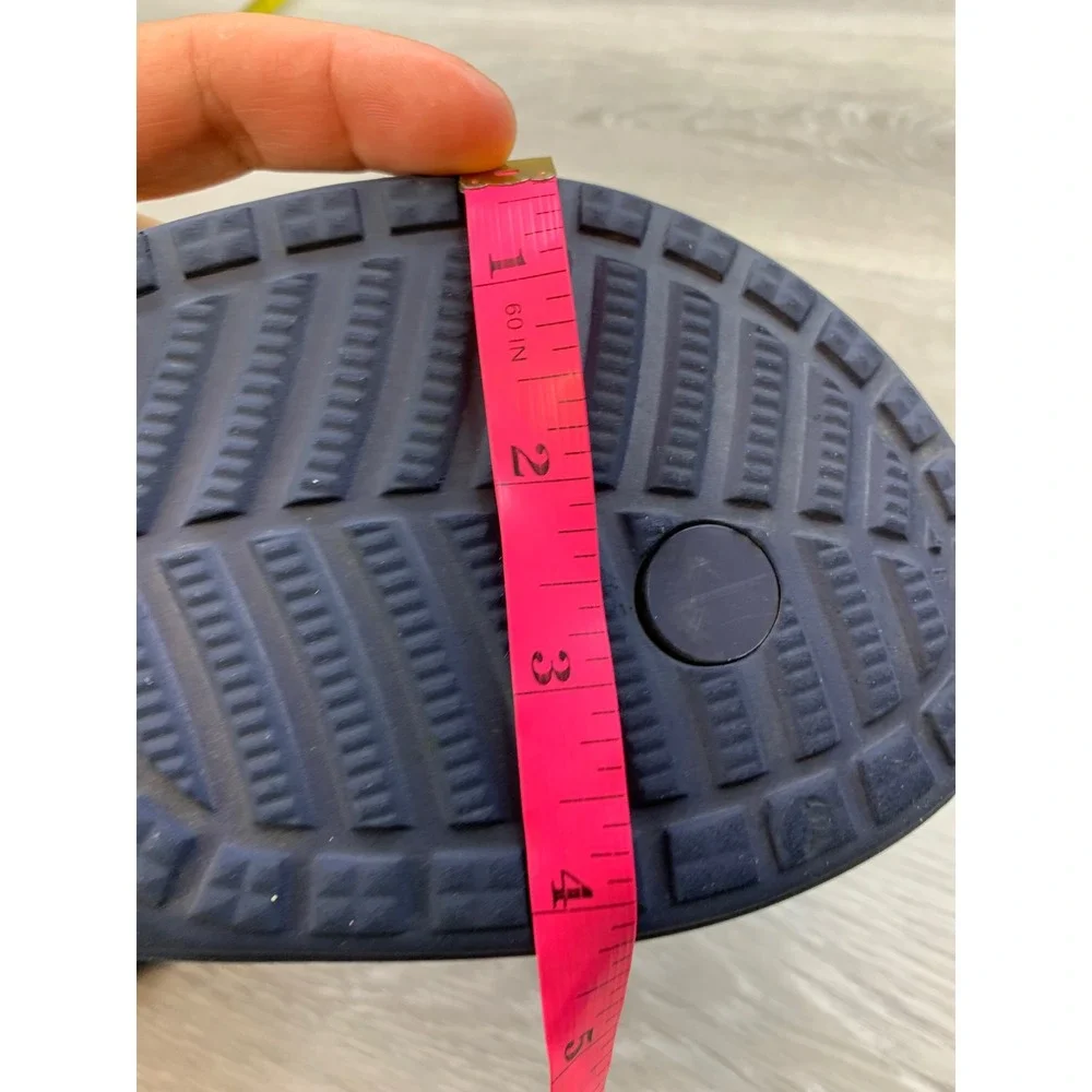 Crocs Athens Flip Flop Sandals Navy Blue Men's 9 Thong Sandals Comfort Shoes